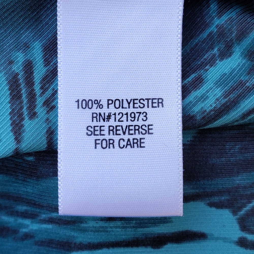 Simply Vera Wang Emerald Patterned Shift Dress - image 7